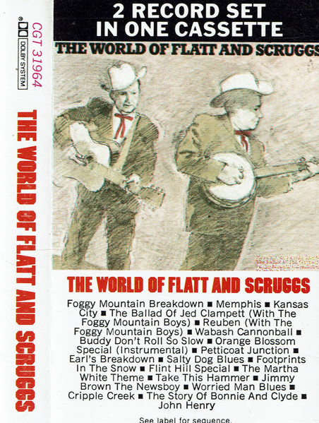 Flatt & Scruggs – The World Of Flatt And Scruggs (1972, Vinyl