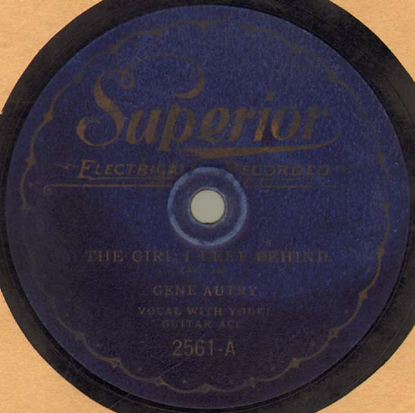 ladda ner album Gene Autry - The Girl I Left Behind