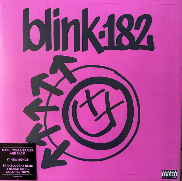 Blink-182 – One More Time... (2023, Blue & Black Swirl, Vinyl