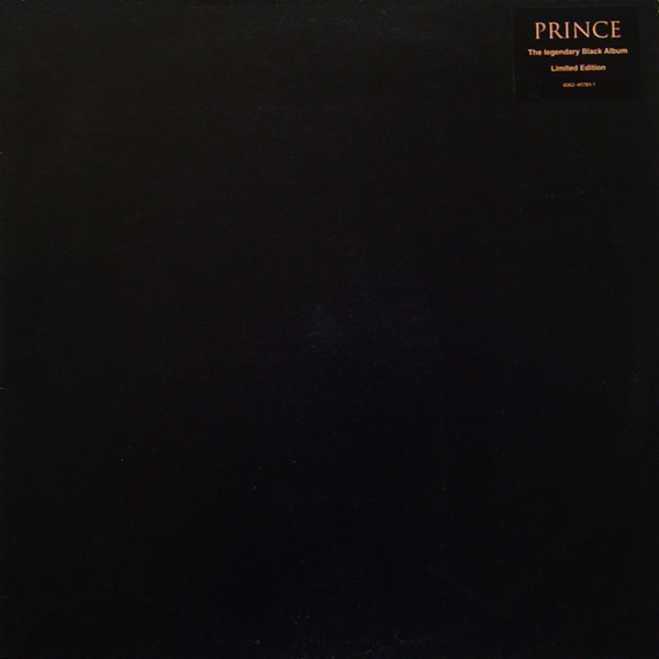 Prince – Black Album (1994, Peach Color Spine Text, Vinyl) - Discogs