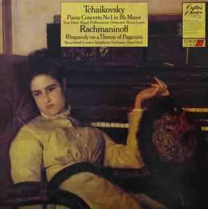 Pyotr Ilyich Tchaikovsky - Piano Concerto No 1 / Rhapsody On A Theme Of Paganini album cover