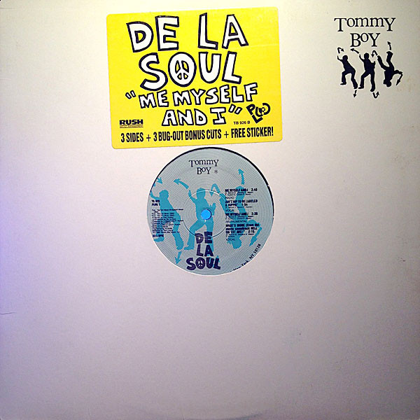 De La Soul – Me Myself And I (1989, SRC Pressing, 3 Sided, No 