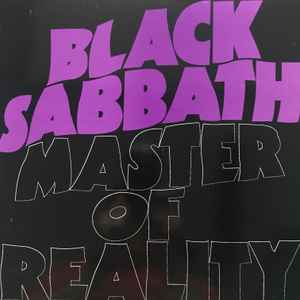 Black Sabbath – Master Of Reality (2005, Clear, 180 Gram, Vinyl