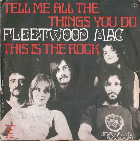 lataa albumi Fleetwood Mac - Tell Me All The Things You Do This Is The Rock