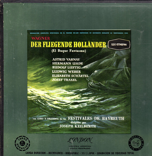 Wagner, Joseph Keilberth – Der Fliegende Holländer (Vinyl) - Discogs