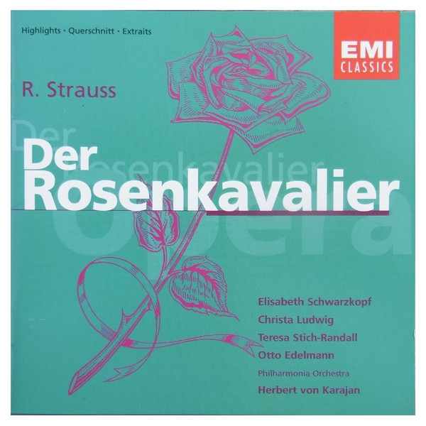 télécharger l'album R Strauss, Schwarzkopf, Ludwig, StichRandall, Edelmann, Philharmonia Orchestra And Chorus, Herbert von Karajan - Der Rosenkavalier Highlights