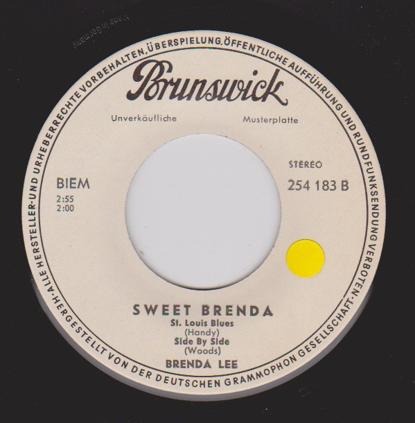 descargar álbum Brenda Lee - Sweet Brenda