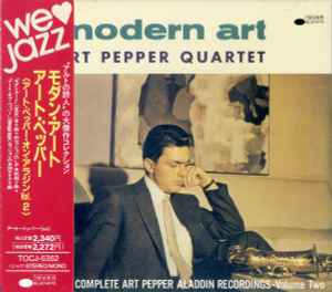 Art Pepper Quartet = アート・ペッパー・カルテット – Modern Art 