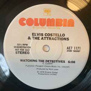 Elvis Costello & The Attractions - Accidents Will Happen / Alison album cover
