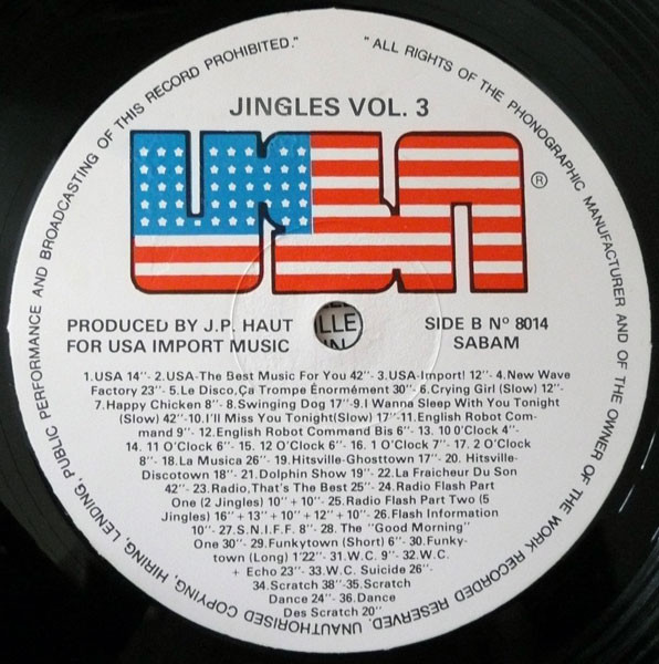 descargar álbum Unknown Artist - 70 Jingels From USA Vol3