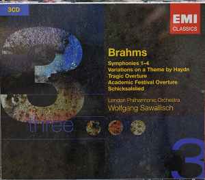 Brahms, Sawallisch, LPO – Brahms: Symphonies 1-4 Etc. (2007, CD