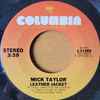 Mick Taylor - Leather Jacket / Slow Blues album art