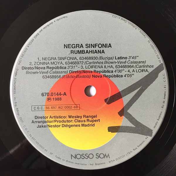 descargar álbum Rumbahiana - Negra Sinfonia