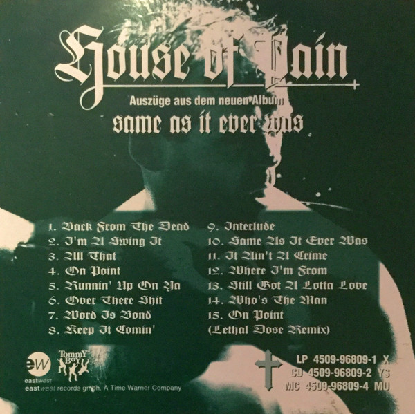 House Of Pain – Same As It Ever Was (Snippet-CD, CD) - Discogs