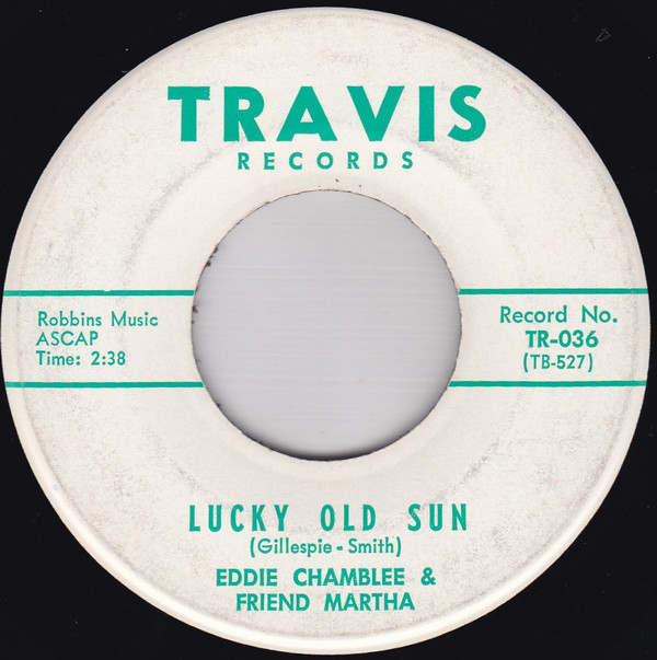 descargar álbum Eddie Chamblee & Friend Martha - My Funny Valentine Lucky Old Sun