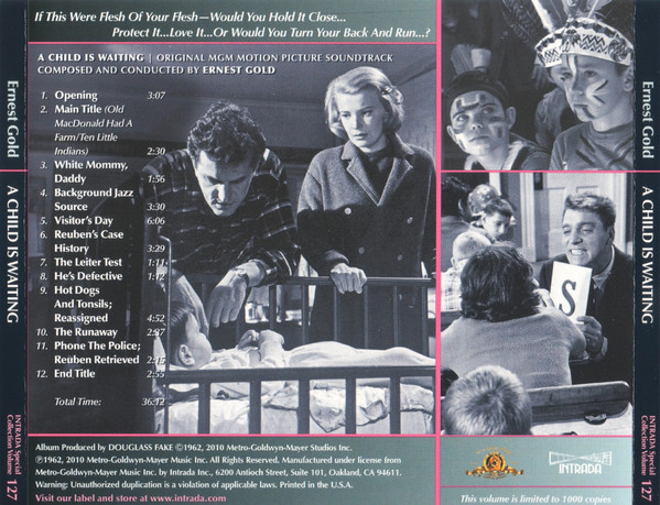 descargar álbum Ernest Gold - A Child Is Waiting Original MGM Motion Picture Soundtrack
