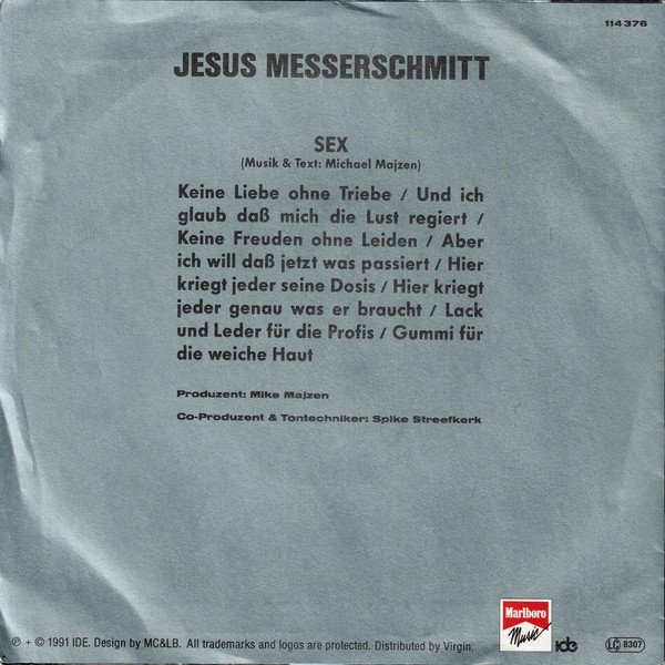 ladda ner album Jesus Messerschmitt - Sex