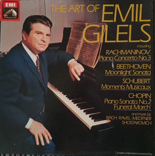 Emil Gilels – The Art Of Emil Gilels (1984, Vinyl) - Discogs