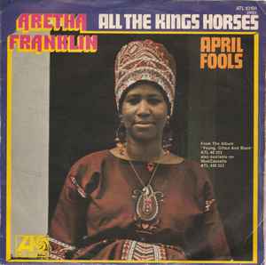 Aretha Franklin - All The King's Horses album cover
