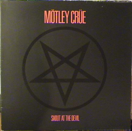 Mötley Crüe – Shout At The Devil (1983, Red Labels, Gatefold 