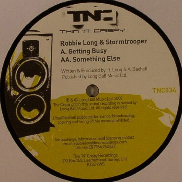 télécharger l'album Robbie Long & Stormtrooper - Getting Busy Something Else