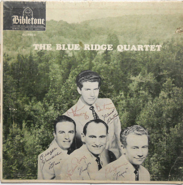 Mark IV Disco De Vinilo Lp Cuida a usted El Blue Ridge Quartet 