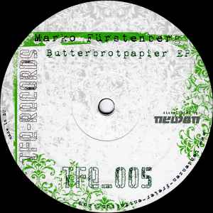 Marko Fürstenberg - Butterbrotpapier EP album cover