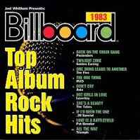 Various - Billboard Top Album Rock Hits - 1983 album cover