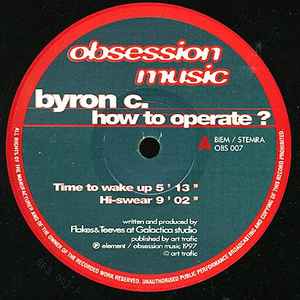 Byron C. - How To Operate? album cover