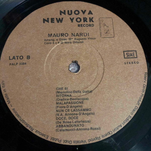 télécharger l'album Mauro Nardi - Mauro Nardi