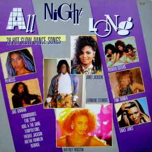 Various - All Night Long - 28 Hot Slow Dance Songs album cover