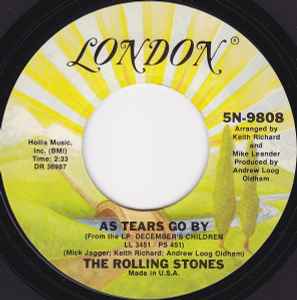 The Rolling Stones - As Tears Go By album cover