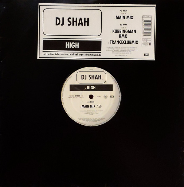 descargar álbum DJ Shah - High