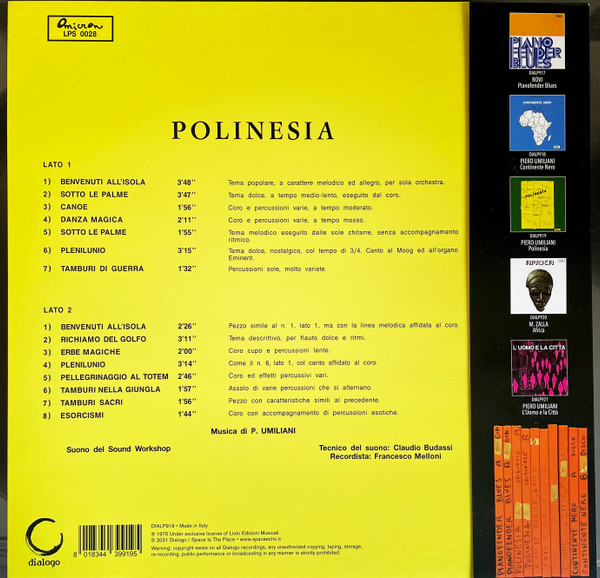 Piero Umiliani - Polinesia | Omicron (LPS 0028) - 2