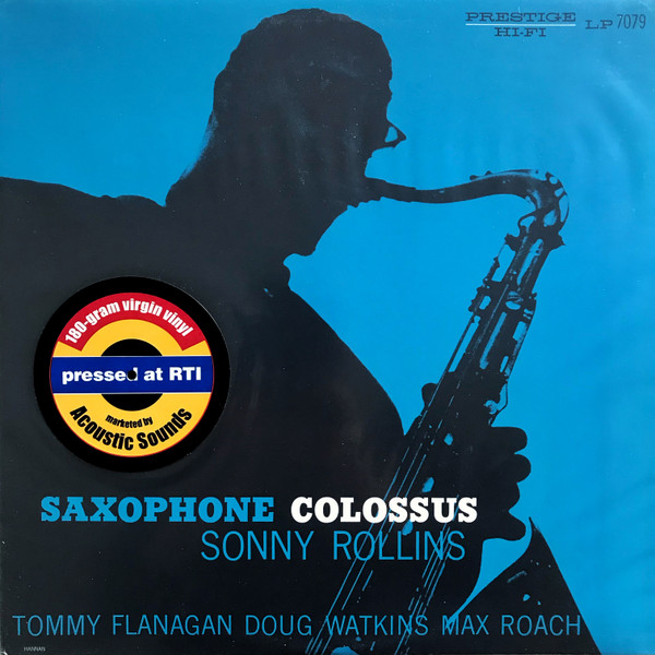 Sonny Rollins – Saxophone Colossus (2002, 180g, Vinyl) - Discogs