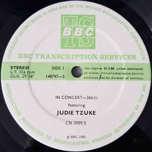 Judie Tzuke - In Concert-266 album cover