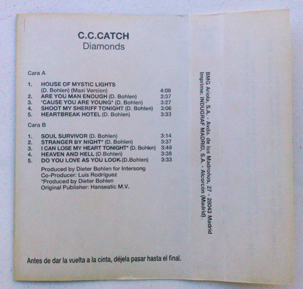 baixar álbum CC Catch - Diamonds