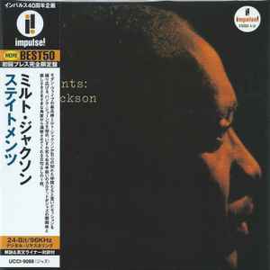 Milt Jackson Quartet – Statements (2001, Paper Sleeve, CD) - Discogs