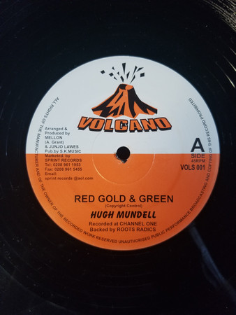 Hugh Mundell – Red Gold & Green / Going Places (2008, Vinyl) - Discogs