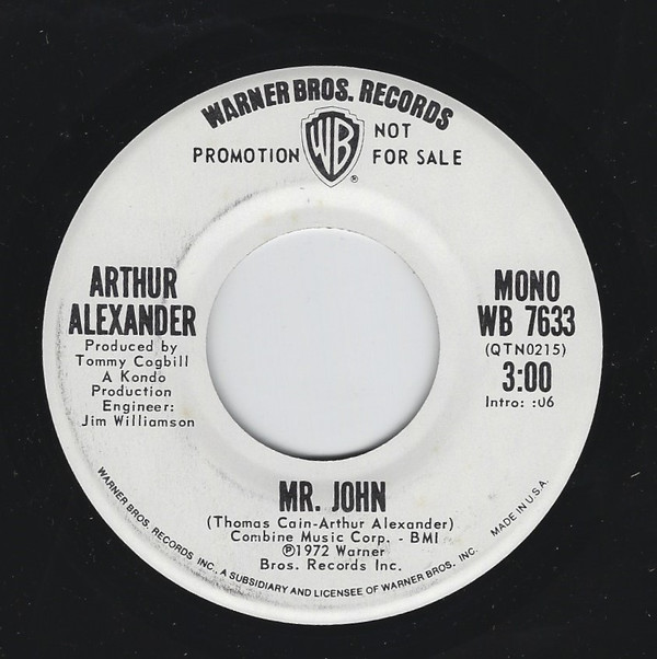 last ned album Arthur Alexander - Mr John