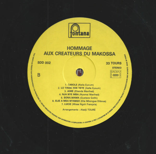 baixar álbum Various - Hommage Aux Createurs Du Makossa