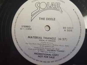 The Deele - Material Thangz: 12