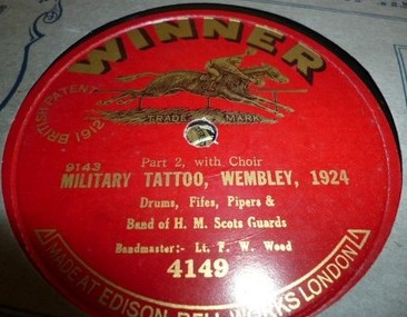 Album herunterladen Drums, Fifes, Pipers & Band Of H M Scots Guards - Military Tattoo Wembley 1924