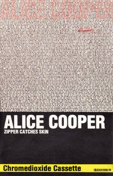 Alice Cooper – Zipper Catches Skin (1982, Vinyl) - Discogs