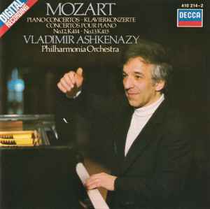 Mozart, Vladimir Ashkenazy, Philharmonia Orchestra – Piano