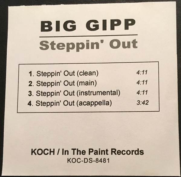 Big Gipp – Steppin' Out (2003, Vinyl) - Discogs