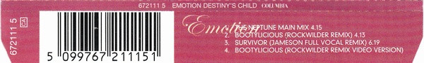 Album herunterladen Destiny's Child - Emotion The Urban Remixes