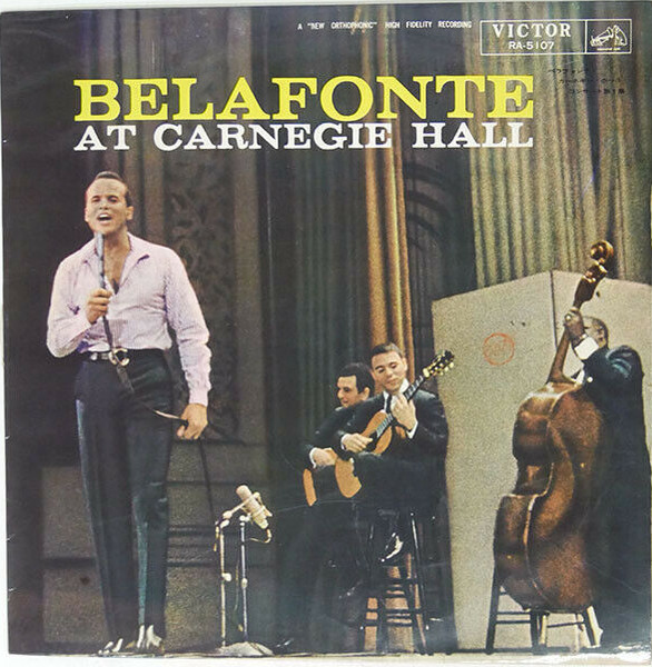 Harry Belafonte – Belafonte At Carnegie Hall, Vol. 1 (1959, Vinyl 