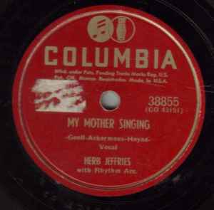 Herb Jeffries - My Mother Singing / Dancing With You album cover