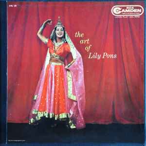 The Art Of Lily Pons (Vinyl, LP, Album, Mono) for sale
